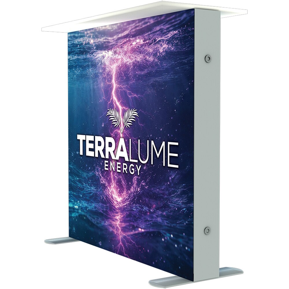 Showbird 120 Counter — Double Sided Graphic Package